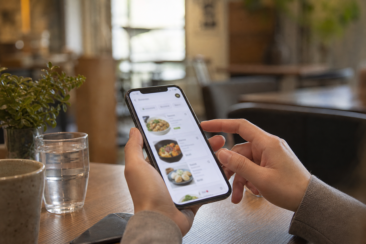 Order where customers already are.