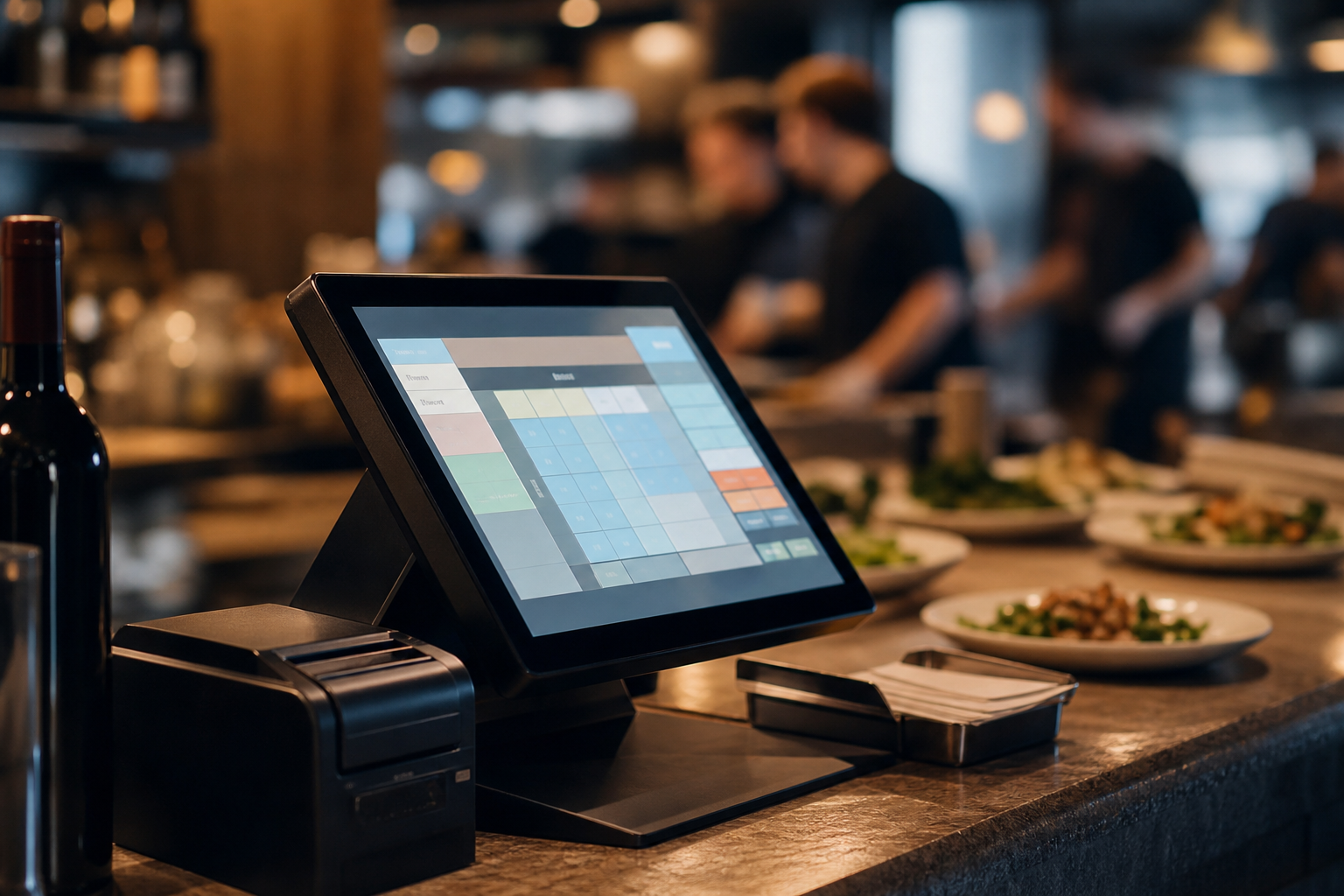Fiducia Windows desktop app at the counter